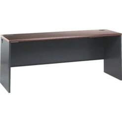 72X24" Mahogany/Charcoal Credenza Shells