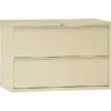 Alera® Lateral File Cabinets, 2-Drawer, 42", Putty