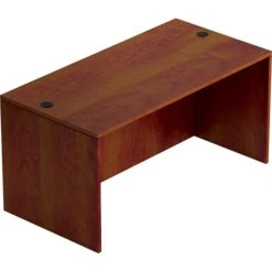 Offices To Go 60" Desk Shell, American Dark Cherry (TDSL6030DSADC)