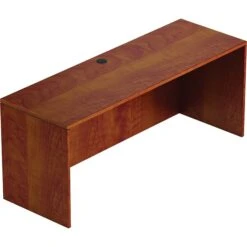 Global Offices To Go® Superior Laminate Desking 71"W Credenza Shell, American Dark Cherry (TDSL7124CSADC)