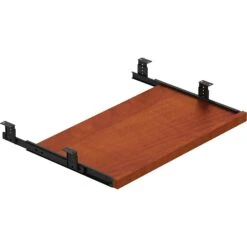 Global Offices To Go® Superior Laminate Desking 28-5/8"W Keyboard Tray, American Dark Cherry (TDSLKBADC)