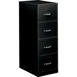 OIF 4-Drawer Vertical File, Black, Legal (42209)