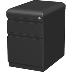 Quill Brand® 2-Drawer Vertical File Cabinet, Locking, Letter/Legal, Black, 19.88"D (25174D)