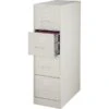 Quill Brand® 4-Drawer Vertical File Cabinet, Locking, Letter, Gray, 25"D (25163D)