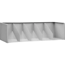 Datum ThinStak® Open Shelf File; 36"W, Letter Size, Light Gray