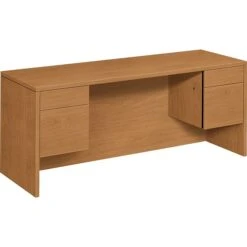 HON® 10500 Series Kneespace Credenza 72"W, Harvest, 29 1/2"H X 72"W X 24"D