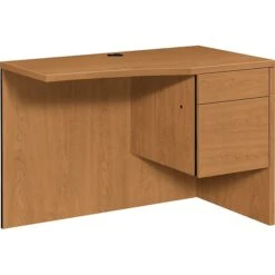 HON® 10500 Series Office Collection In Harvest, Curved Right Return