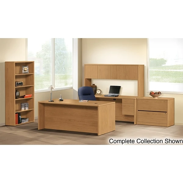 HON 10500 Series Right Pedestal Desk, Harvest, 29 1/2"H X 72"W X 36"D 2 HON 10500 Series Right Pedestal Desk, Harvest, 29 1/2"H X 72"W X 36"D - Image 2