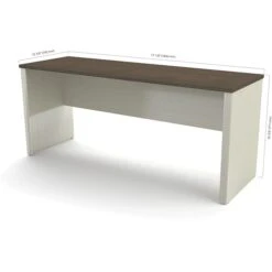 Bestar® Prestige+ Credenza In White Chocolate & Antigua