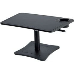 Victor High Rise 16"H Adjustable Desk, Wood (DC240B)
