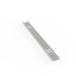 Quill Brand Lateral Front To Back File Rails, Silver, 4/Pk (45519)