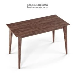 Union & Scale™ MidMod 48" Computer And Writing Desk, Espresso (UN56966) -Ergot Office Furniture Shop s1221188 s7