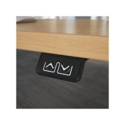 Bush Business Furniture Move 40 Series 28''-48'' Adjustable Standing Desk, Natural Maple/Cool Gray Metallic (M4S7230ACSK) -Ergot Office Furniture Shop sp100981765 s7