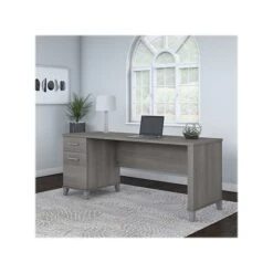Bush Furniture Somerset 72" Office Desk, Gray (WC81272)