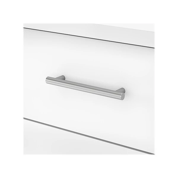 Bush Furniture Somerset 72" Computer Desk With Drawers And Hutch, White (SET018WH) 5 Bush Furniture Somerset 72" Computer Desk With Drawers And Hutch, White (SET018WH) - Image 5