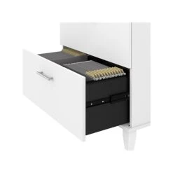 Bush Furniture Somerset 2-Drawer Lateral File Cabinet, Letter/Legal, White, 30" (WC81980) -Ergot Office Furniture Shop sp101211576 s7