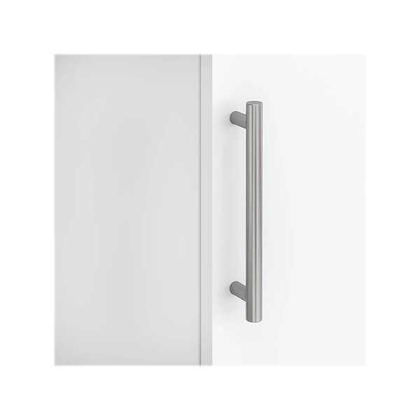 Bush Furniture Somerset 60"W L-Shaped Desk With Storage, White (WC81930K) 3 Bush Furniture Somerset 60"W L-Shaped Desk With Storage, White (WC81930K) - Image 3