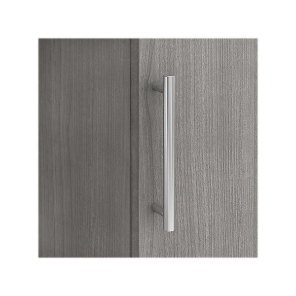 Bush Furniture Somerset 60"W L-Shaped Desk With Storage, Platinum Gray (WC81230K) 3 Bush Furniture Somerset 60"W L-Shaped Desk With Storage, Platinum Gray (WC81230K) - Image 3