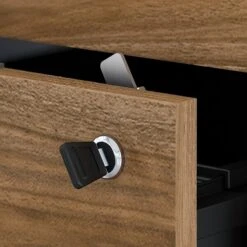 Bush Business Furniture Jamestown 2-Drawer Vertical File Cabinet, Letter/Legal, Fresh Walnut/White, 23.66" (JTF116FWWHSU) 13 Bush Business Furniture Jamestown 2-Drawer Vertical File Cabinet, Letter/Legal, Fresh Walnut/White, 23.66" (JTF116FWWHSU) -Ergot Office Furniture Shop sp101402721 s7