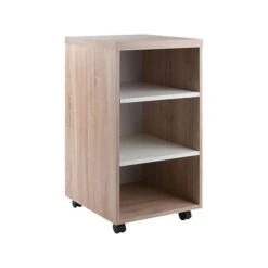 Winsome Kenner 57" Workstation Desk, Reclaimed Wood/White (18361) -Ergot Office Furniture Shop sp102583294 s7