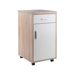 Winsome Kenner 57" Workstation Desk, Reclaimed Wood/White (18350) -Ergot Office Furniture Shop sp102662777 s7