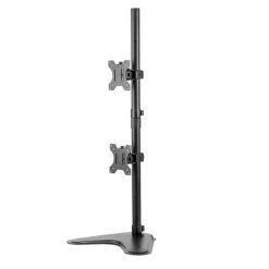 Fellowes Professional Series Freestanding Dual Stacking Monitor Arm, Up To 32", Black (8044001) 7 Fellowes Professional Series Freestanding Dual Stacking Monitor Arm, Up To 32", Black (8044001) -Ergot Office Furniture Shop sp104404446 s7