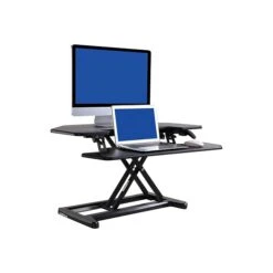 Flexispot AlcoveRiser 36" Adjustable Desk Riser, Black (M7C)
