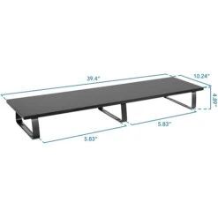 Mount-It! Monitor Stand, Black (MI-7267) -Ergot Office Furniture Shop sp106140918 s7