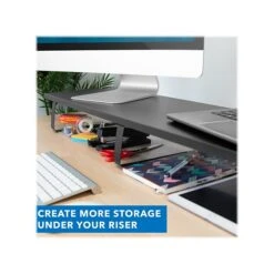 Mount-It! Monitor Stand, Black (MI-7267) -Ergot Office Furniture Shop sp106140923 s7