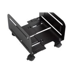 Mount-It! Metal CPU Stand With Four Casters, Black (MI-7153) -Ergot Office Furniture Shop sp106382987 s7