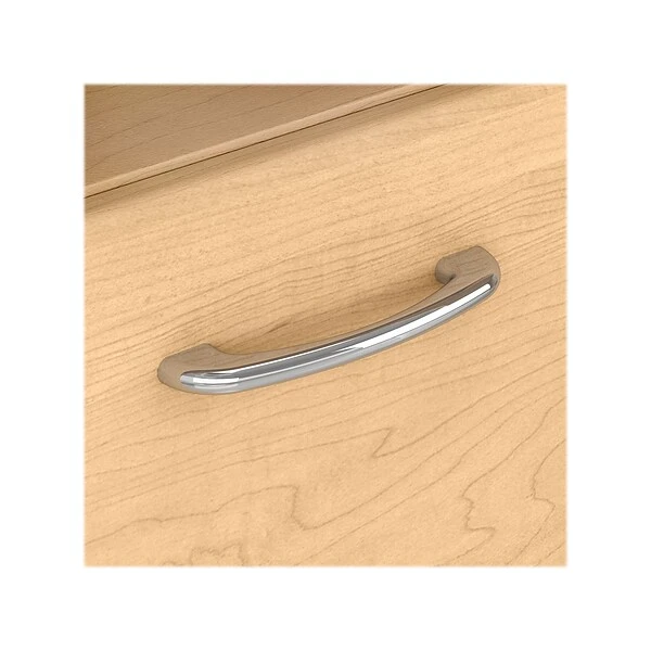 Bush Furniture Cabot 2-Drawer Lateral File Cabinet, Letter/Legal, Natural Maple, 31" (WC31680) 3 Bush Furniture Cabot 2-Drawer Lateral File Cabinet, Letter/Legal, Natural Maple, 31" (WC31680) - Image 3