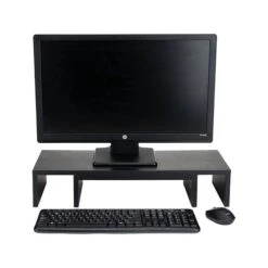 Mind Reader 2 Tier Adjustable Monitor Riser, Black (MDFMOND-BLK) -Ergot Office Furniture Shop sp106969825 s7