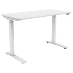 FlexiSpot Vici 29"-48" Electric Height Adjustable Desk, White (EC9W)