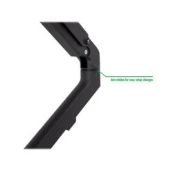 Mind Reader Adjustable Monitor Stand, Up To 27" Monitor, Black (SARMON-BLK) -Ergot Office Furniture Shop sp109065221 s7