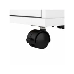 Bush Furniture Key West 2-Drawer Mobile File Cabinet, Letter/Legal, Shiplap Gray/Pure White, 15.51" (KWF116G2W-03) -Ergot Office Furniture Shop sp109851121 s7