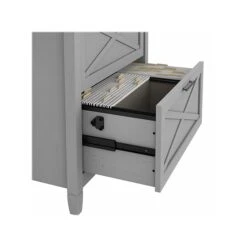 Bush Furniture Key West 2-Drawer Lateral File Cabinet, Letter/Legal, Cape Cod Gray, 30" (KWF130CG-03) -Ergot Office Furniture Shop sp109851147 s7
