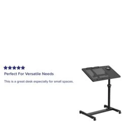 Flash Furniture 23" Laminate Laptop Desks Black (NANJG06BBK) -Ergot Office Furniture Shop sp109854817 s7