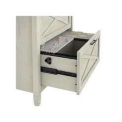 Bush Furniture Key West 2-Drawer Lateral File Cabinet, Letter/Legal, Linen White Oak, 30" (KWF130LW-03) -Ergot Office Furniture Shop sp109940251 s7