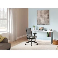 HON Coze 48"W Desk W/U-Storage, Designer White And Silver (HONRPL2448DWP6S) -Ergot Office Furniture Shop sp110977336 s7