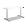 HON Coze 48"W Laminate Height Adjustable Table, White (HABETADW2448I)