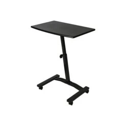 Seville Classics 21" - 33" Metal Adjustable Desk, Black (OFF65854) -Ergot Office Furniture Shop sp113584006 s7