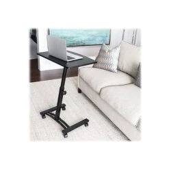 Seville Classics 21" - 33" Metal Adjustable Desk, Black (OFF65854) -Ergot Office Furniture Shop sp113584010 s7