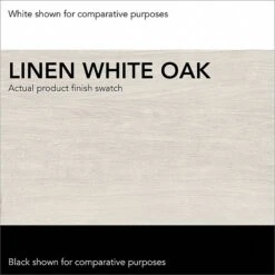 Bush Furniture Cabot 60"W L-Shaped Desk, Linen White Oak (WC31130K) -Ergot Office Furniture Shop sp115662156 s7