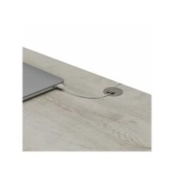 Kathy Ireland® Home By Bush Furniture Cottage Grove 60" L-Shaped Desk, Cottage White (CGD160CWH-03) -Ergot Office Furniture Shop sp116261464 s7