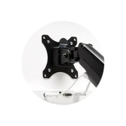 Kensington SmartFit One-Touch Adjustable Dual Monitor Arm, Up To 32", Black (K59601WW)