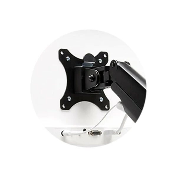 Kensington SmartFit One-Touch Adjustable Dual Monitor Arm, Up To 32", Black (K59601WW) 1 Kensington SmartFit One-Touch Adjustable Dual Monitor Arm, Up To 32", Black (K59601WW)