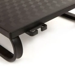 Mind Reader Monitor Stand/Riser With Metal Leg Support, Black (METMONST-BLKP) -Ergot Office Furniture Shop sp12084201 s7