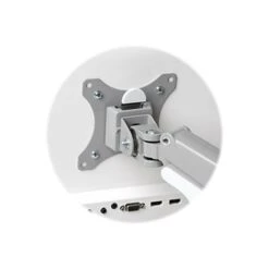 Kensington SmartFit One-Touch Adjustable Monitor Arm, Up To 32", Gray (K55470WW)