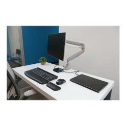 Kensington SmartFit One-Touch Adjustable Monitor Arm, Up To 32", Gray (K55470WW) -Ergot Office Furniture Shop sp121248049 s7