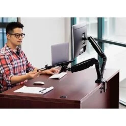 Mount-It! Laptop Desk Stand And Monitor Mount, 44 Lb Weight Capacity -Ergot Office Furniture Shop sp12138903 s7
